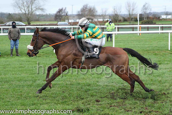 08th Odds Or Evens and S D Torrens ( 9 , orange and green hoops ) Trainer - A J Martin , Owner - John P McManus
