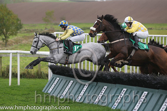 07 Nevada Rose and S J Crimin - - 07th (10 ,Yellow and blue check ) Trainer - H Smyth