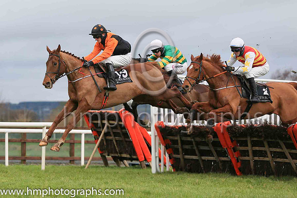 03rd Runadrum and Reserve 1 ( 19 , black, orange chevron ) Trainer - R K Watson , Owner - Brian Cully