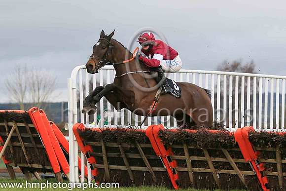 01st Decimation  and Rachael Blackmore ( 5 , maroon, white star ) Trainer - H De Bromhead , Owner - Gigginstown House Stud