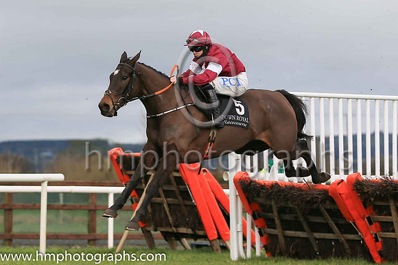 01st Decimation  and Rachael Blackmore ( 5 , maroon, white star ) Trainer - H De Bromhead , Owner - Gigginstown House Stud