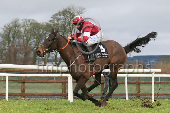 01st Decimation  and Rachael Blackmore ( 5 , maroon, white star ) Trainer - H De Bromhead , Owner - Gigginstown House Stud