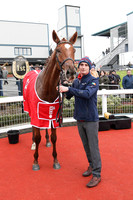 01st Melon and Ruby Walsh (2, yellow and black check) Trainer w P Mullins , Owner Mrs J Donnelly