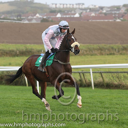 02 Varene De Vauzelle and A P Heskin - - 02nd (5 ,Grey, three pink diamonds, pink sleeves ) Trainer - M Hourigan