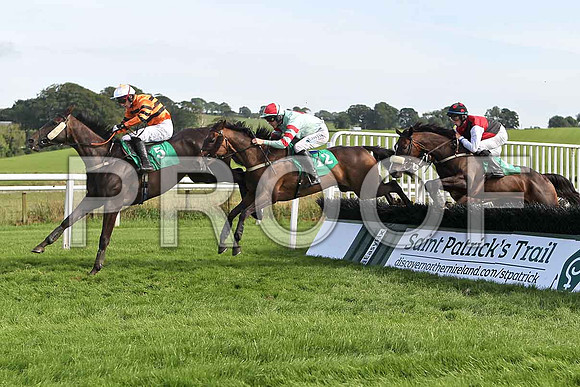 Mr Anderson 10th, Jockey S G McDermott , Uncommitted - winner, Jockey Andrew J McNamara & Garamor Boy 4th, Jockey M W Bowes - FT8E3108-e