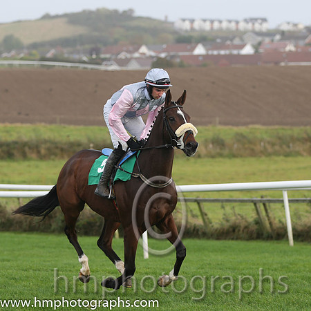02 Varene De Vauzelle and A P Heskin - - 02nd (5 ,Grey, three pink diamonds, pink sleeves ) Trainer - M Hourigan