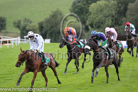 01st Odit and D E Mullins ( 6 , purple and emerald green check ) Trainer - Ms M Mullins , Owner - Liam Kerrigan
