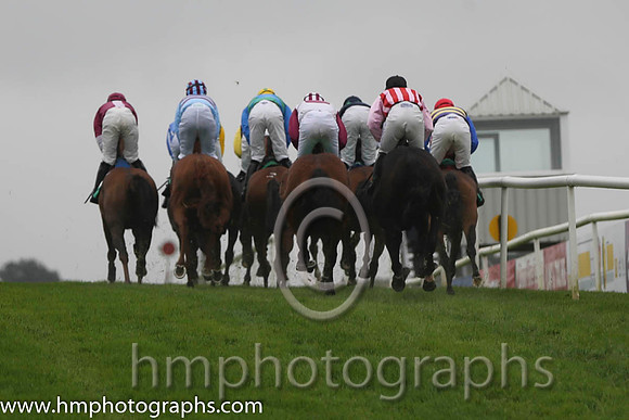 At the top of the hill at Downpatrick