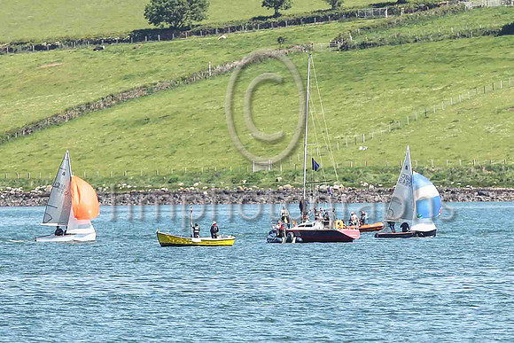 13th, Gold, 13645, Robert Gingles & Chris Gingles, East Antrim Boat Club - 16, 7, 17, 16, (18) , 5 - Total = 79, Nett = 61 - 16th in race 4, race 1 of day 2