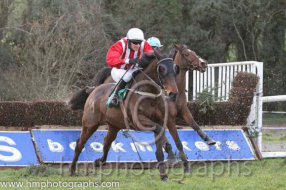 02 Kerrib Castle & Mr M McConville - 2nd (10, red and white stripes) & 01 - FT8E1468-16