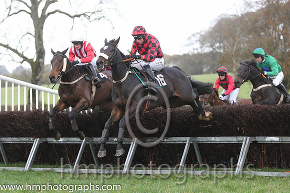 03 Kerrib Castle and M McConville - - 03rd (4 ,red and white stripes ) Trainer - Stephen McConville  01 Vital Plot and J J Codd - - 01st (16 ,red and black check ) Trainer - Liam Kenny