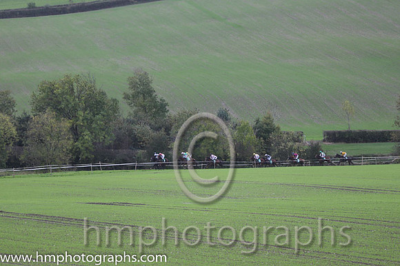 On the back straight at Loughbrickland P2P
