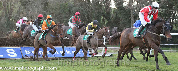 02 Kerrib Castle & Mr M McConville - 2nd (10, red and white stripes) - FT8E1455-11