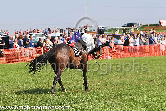 TULLYORIOR and R A Devine ( 10 , PURPLE; white sleeves; red cap,white star ) Trainer: Catherine Barry , Owner : Catherine Barry