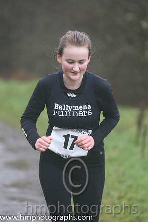 396 Caitlin Caldwell (17 ) Ballymena Runners AC 01:19:35