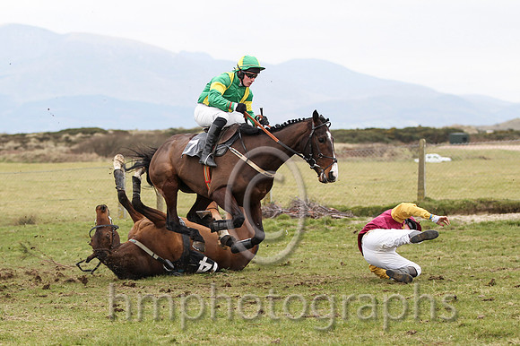 11 - Back To The Party & J E Flynn - PU (7, emerald green, yellow braces ) & 06 - She'll Tell Meda & J Cresswell - Fell (14, maroon, gold stars ) - FT8E0816-9