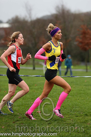 22 Marina Campbell (293 ) City of Derry 18:45 and 18 Jessica Craig (207 ) North Down 18:36