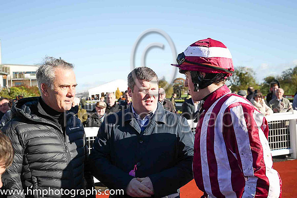 01st Mega Fortune and K M Donoghue ( 10 , maroon and white stripes ) Trainer - G Elliott , Owner - C Jones