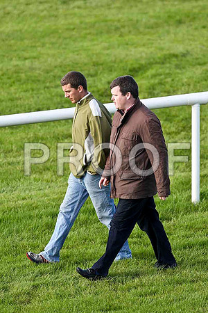 Gordon Elliott walking the course - FT8E3832-e