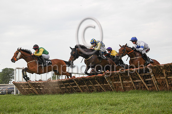 01st Zagnzig and A E Lynch ( 14 , yellow and blue check ) Trainer - H Smyth , Owner - H Smyth