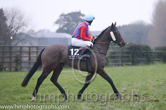 10 Rumble Doll and Mr M J O'Hare - - 10th (12 ,royal blue and red stripes ) Trainer - Miss Suzy Barkley