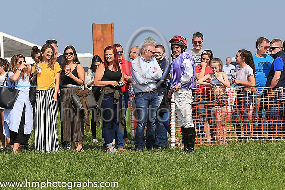 TULLYORIOR and R A Devine ( 10 , PURPLE; white sleeves; red cap,white star ) Trainer: Catherine Barry , Owner : Catherine Barry