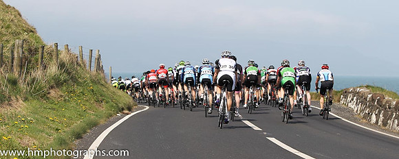 2014 Tour of the North  Stage 1 on the Antrim Coast Road