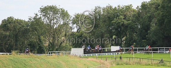 The 5th Race - The Irish Thoroughbred Agency Finding Forever Homes for Ex Racehorses Maiden Hurdle at The Family Fun Raceday at Downpatrick Race Course on Wednesday 13th July 2022.