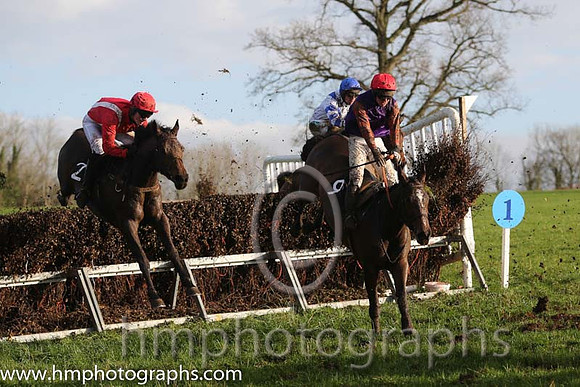 04 Serena Circle and M Stinson - - 04th (2 ,red, white braces ) Trainer - Ross O'Sullivan  06 Steel's Cotton and N McParlan - PU - 06th (9 ,violet, royal stewart tartan sleeves ) Trainer - I R Ferguso