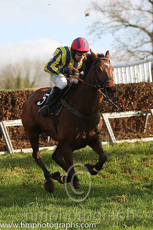 02 Gem And I and J P McKeown - - 02nd (5 ,red  white  yelow stripes ) Trainer - Michael Rice