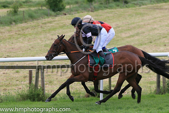 01st Hurricane Georgie (1 ,black, mauve panel ) Jockey: Corey McGivern(7) ,Trainer: Gordon Elliott