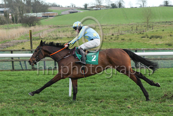 01st Drumbear and Mr B W Harvey7 ( 2 , light blue, yellow stars ) Trainer - J C McConnell , Owner - Colm Herron