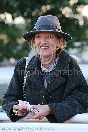 Spectator at Down Royal on Musgrave Northern Ireland Race Day at Down Roya