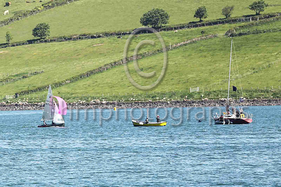 1st, Gold, 14256, Ger Owens & Melanie Morris, Wicklow SC & East Antrim BC - 1, 1, (2), 1, 1, 1 - Total = 7, Nett = 5 - approaching the finish