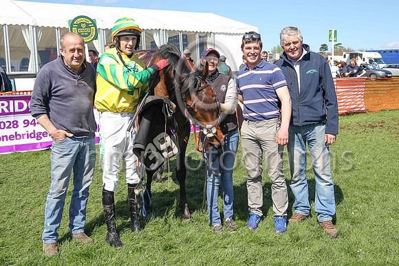 01st LECALE'S ARTICLE and D G Lavery ( 45 , YELLOW,emerald green cross of lorraine; emerald green sleeves,yellow chevrons; yellow  emerald green hooped cap ) Trainer: Patrick Eugene Turley , Owner :