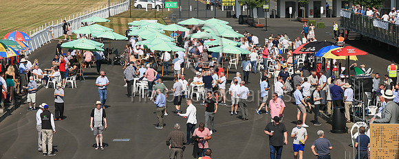 Spectators at Down Royal racing on 23rd July 2021