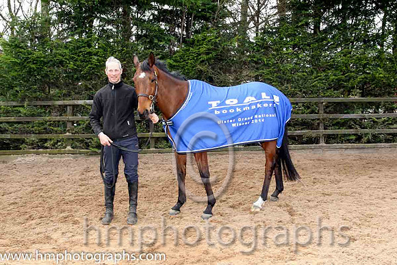 Stuart Crawford trainer of Hidden Horizons winner of the Toals bookmakers Ulster Grand National at Downpatrick - CU2D1422-Edit-13