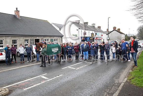 Balnaslow parading in Parkgate with groom Sophie Bell - FT8E3424