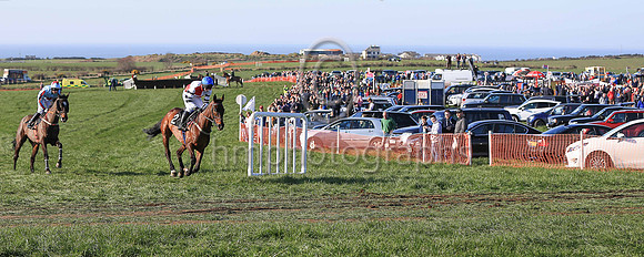 Large crowds at the Route Point to Point at Portrush