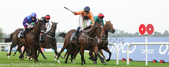 01 Baraweez and C O'Conoghue - - 01st (12 ,orange, dark blue disc ) Trainer - B Ellison