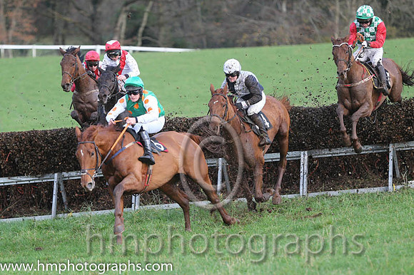 01 Kilcullen Flem and R James - - 01st (6 ,emerald green, orange hoops ) Trainer - Donnchadh Doyle