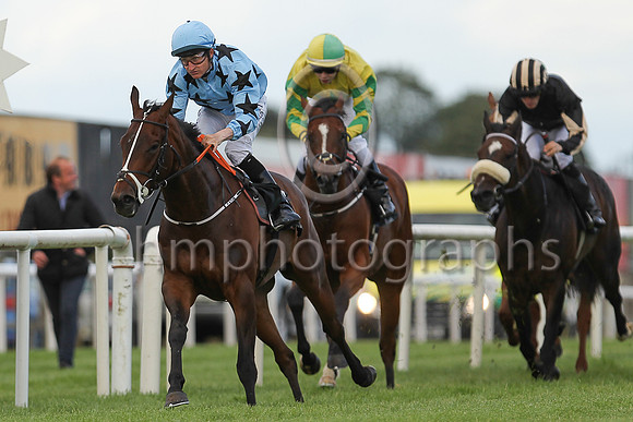 01st Mr Michael  Shane Foley (6, light blue, black stars) trainer Adrian Brendan Joyce, Owner Mrs Christina Joyce