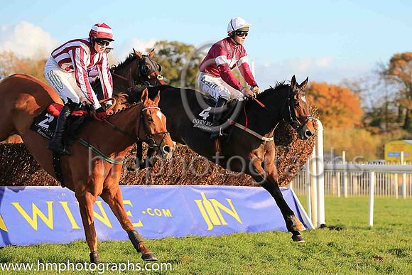 01st Sub Lieutenant and D J Mullins ( 4 , maroon, white star, white cap ) Trainer - H de Bromhead , Owner - Gigginstown House Stud