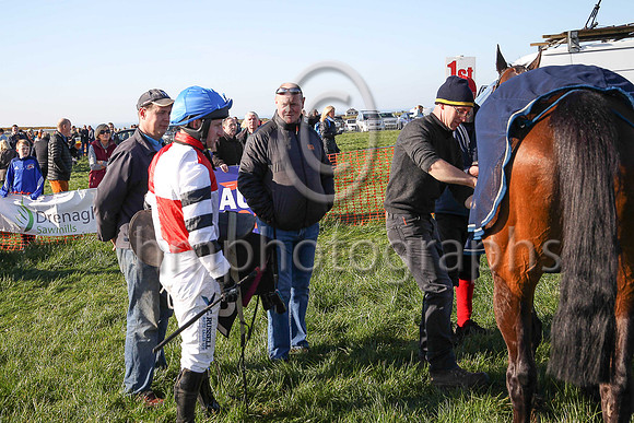 01st FELIX YONGER and N McParlan ( 2 , WHITE  RED QTD; white  black hooped sleeves; royal blue cap ) Trainer: C.A. McBratney , Owner : Samuel Downey James Marley