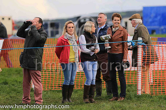Waiting for the winner at The Route P2P Steeplechases at Portrush
