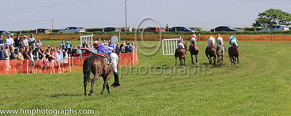 TULLYORIOR and R A Devine ( 10 , PURPLE; white sleeves; red cap,white star ) Trainer: Catherine Barry , Owner : Catherine Barry