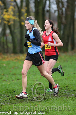 71 Heather Kelly (269 ) Ballydrain Harriers 21:43 and <br/>70 Clare Harkin (251 ) City of Derry 21:40