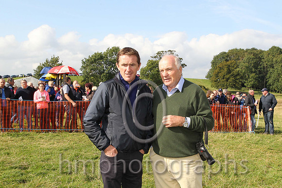 Tony McCoy and owner and sponsor Wilson Dennison at the Mid-Antrim Hunt Point to Point at Toomebridge