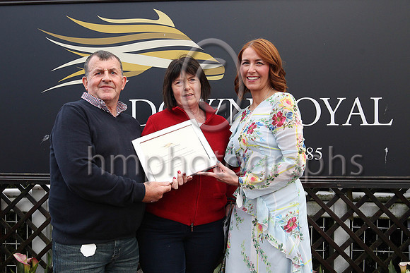 01st Mr Michael  Shane Foley (6, light blue, black stars) trainer Adrian Brendan Joyce, Owner Mrs Christina Joyce