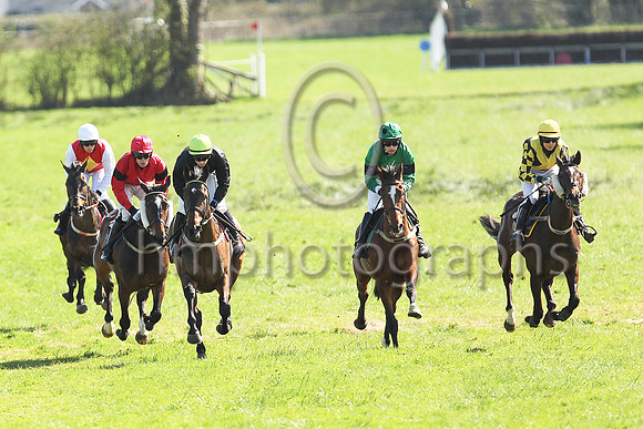 01st CORELLA CREEK and B O'Neill ( 7 , RED,yellow diamond; white sleeves; white cap ) Trainer: D.M. Christie , Owner : David Andrew Kells